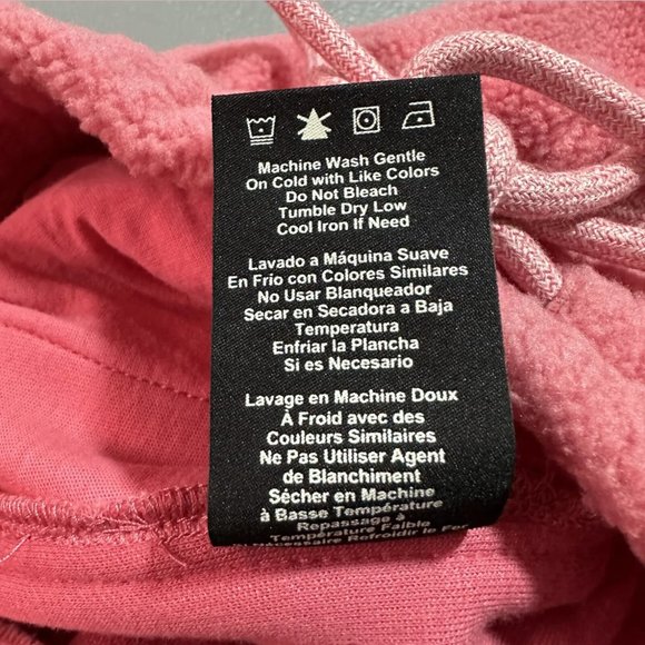 NWOT UGG PETRIA SHERPA SHORTS WOMENS PINK COZY FUZZY POCKETS SIDE SLIT / M - Picture 9 of 15